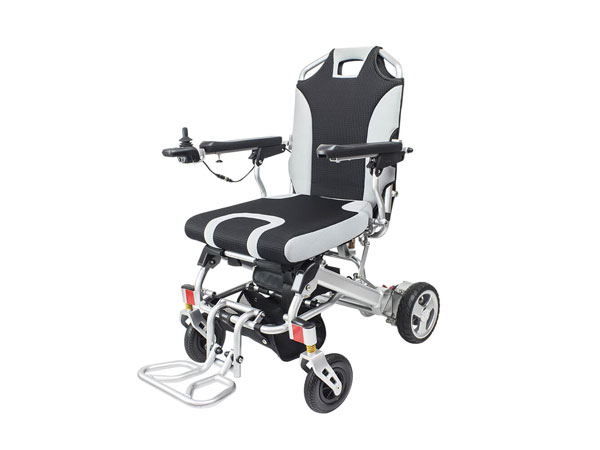 ultra lightweight and compact folding power wheelchair camel lite ye246 3