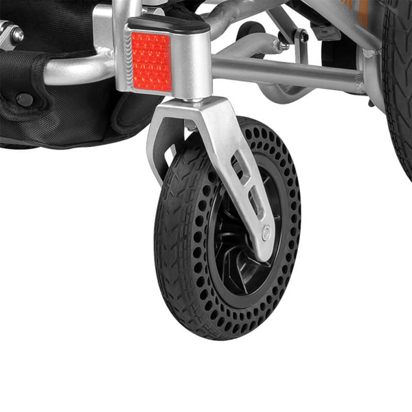 wheelchair motorized front wheel